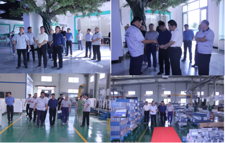 青海省、河北省政協(xié)領(lǐng)導(dǎo)蒞臨博納德參觀考察